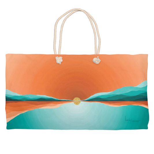 Bending Time Weekender Tote
