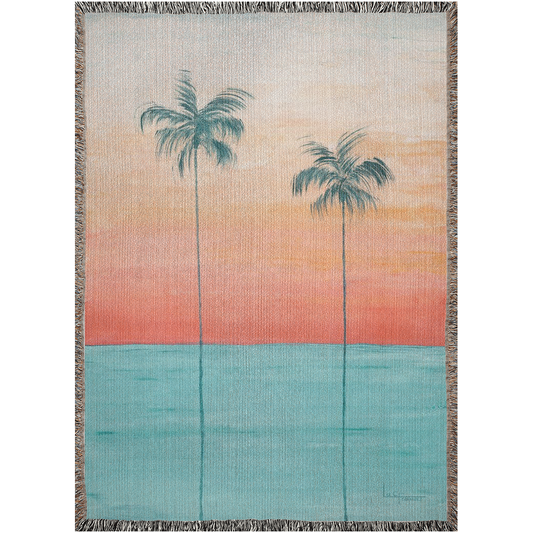 No Bad Days Woven Cotton Blanket