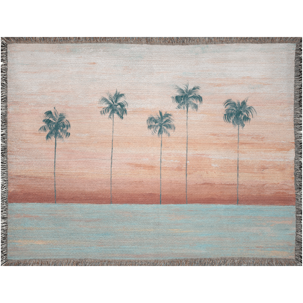 Around the Bend Woven Cotton Blanket