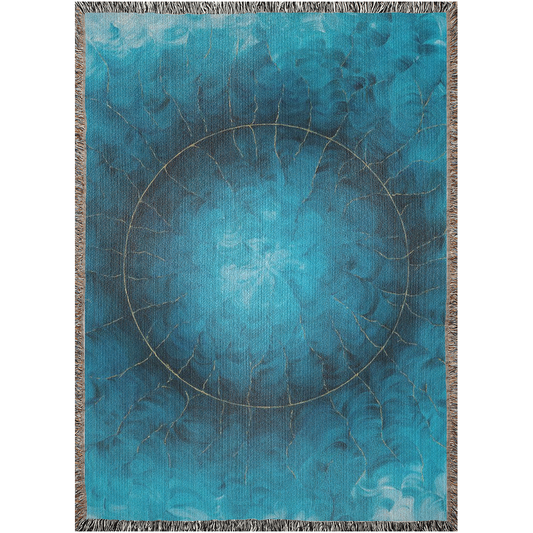 Entropy Woven Cotton Blanket
