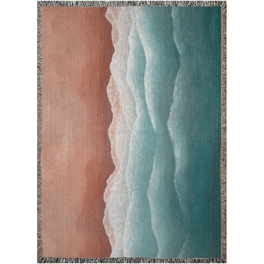 Sedona Shores Woven Cotton Blanket