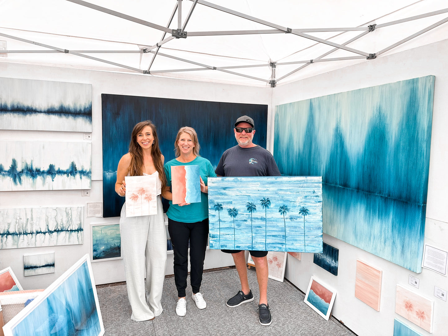 Ocean Dreams - Original Oil Painting on Canvas 9x12 Inches