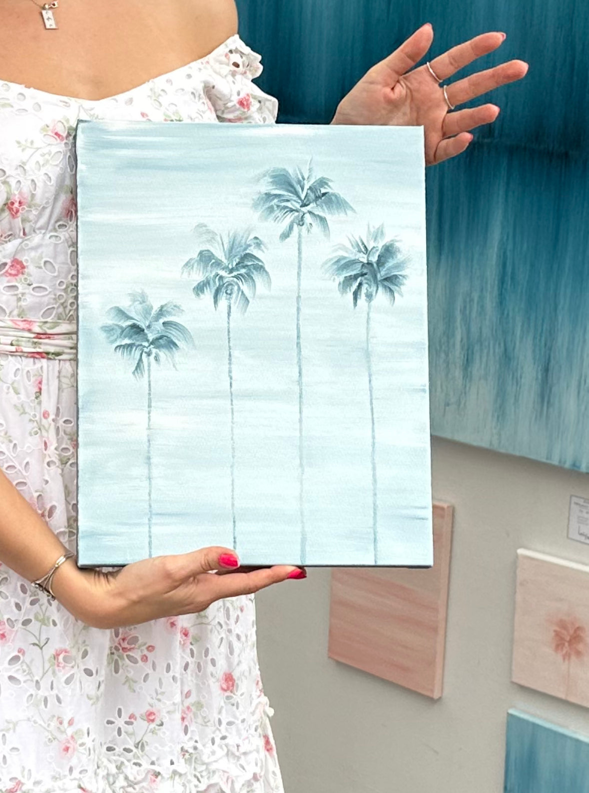 Peaceful Palms - CANVAS & PAPER FINE ART PRINTS